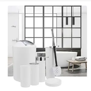 Juego de accesorios de baño de 6 piezas