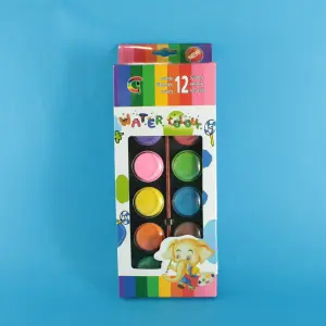 Pintura en agua x 12 colores