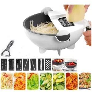 Cortador Verduras 9En1 Cesta Multifuncio