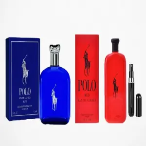 PROMO DUO POLO RED POLO BLUE