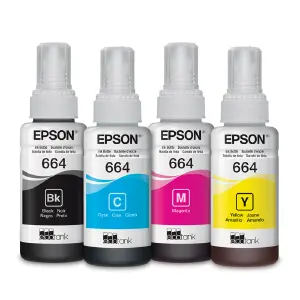 Kit X4 Tinta Epson 664 Original