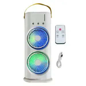 Ventilador Difusor Control Doble Cabeza