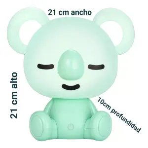 LAMPARA KOALA TACTIL 3 NIVELES DE LUZ