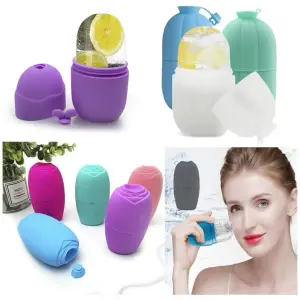 Molde  Silicona Hielo Facial Tonificador