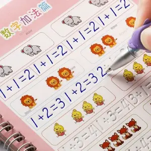 Set Cuadernos Reutilizables Para Caligra