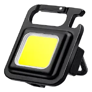 Mini Linterna Llavero Iman Led Cob