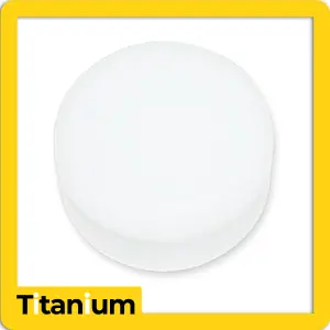 PANEL LED FRAMELESS TITANIUM REDONDO 36