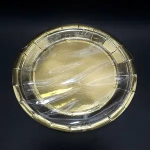PLATO  DORADOS 18CM