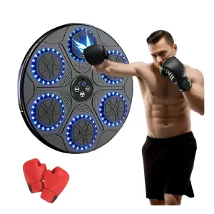 Tablero Boxeo Guantes 15 Modos Ejercicio