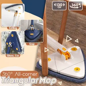 Trapeador triangular extensible 360