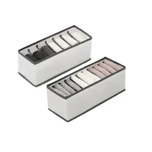 SET DE DOS ORGANIZADORES DE ROPA INTERIO