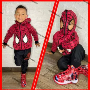 Conjunto de sudadera de super héroe N66