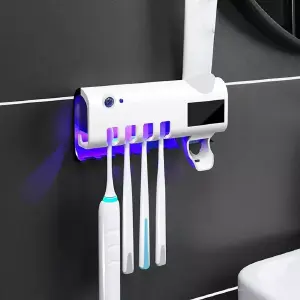 Soporte Cepillos Esterilizador Uv Dispen
