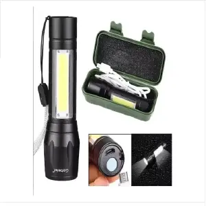 Linterna Led Recargable Largo Alcance
