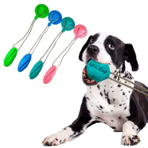 Juguete para perros con ventosa