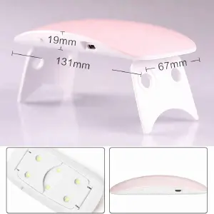 Lampara UV secado Uñas
