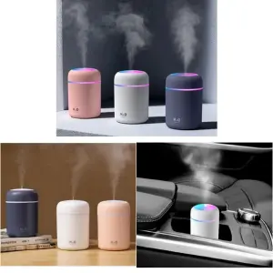MINI HUMIDIFICADOR H2O CON LUCES RGB