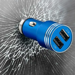 Combo 2 cargadores para carro USB