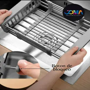 Escurridor Extendible alumini inoxidable