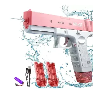 Pistola De Agua Recargable Función Tiro