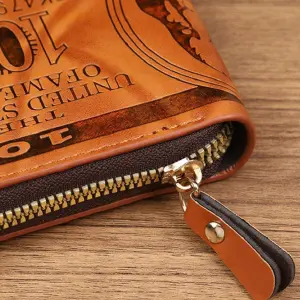 BILLETERA MASCULINA TIPO DOLAR