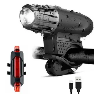 Kit de luces LED recargables para bicicl