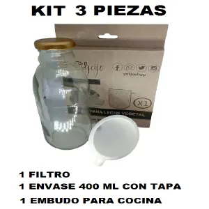 FILTROS LECHES VEG KIT x3 PIEZAS