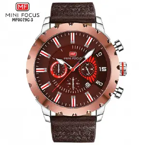 MF0079G-3 MINI FOCUS CUERO GRIS HOMBRE -