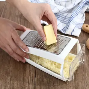 Rallador con Recipiente: ¡Ralla con Facilidad y Estilo! - rallador con recipiente