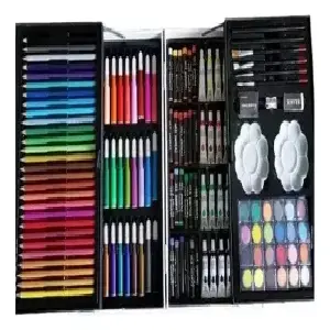 Set De Arte Para Niños Marcadores Crayol
