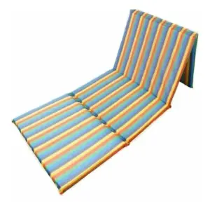 Colchoneta Camping Multicolor De Rayas: Confort y Estilo para tu Espacio Exterior - Colchoneta Camping Multicolor De Rayas