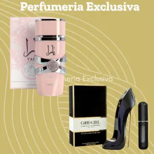 Yara+Good girl + perfumero