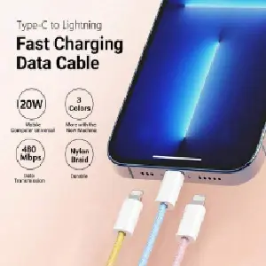 CABLE TRENZADO PD 20W PARA IPHONE