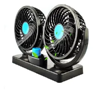 VENTILADOR DOBLE PARA ESCRITORIO