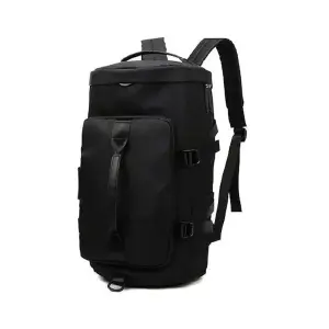 Morral Maleta Viajero Camping Negro