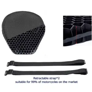 Silla De Moto Viaje Diseño de Panal