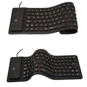 Teclado flexible USB siliconado