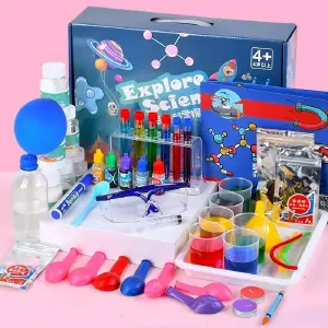 Juego de experimentos de química