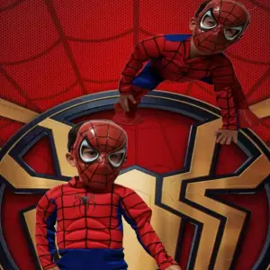 DISFRAZ HOMBRE ARAÑA NIÑO COSPLAY