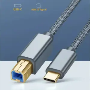 Cable Impresora Usb Tipo C A Tipo A 1.5M