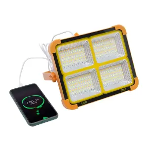 Lampara Reflector Panel Solar IP66 Led P