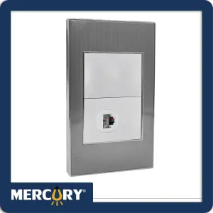 TOMA TELEFONO SENCILLA MERCURY STAINLES