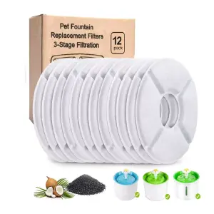 Filtros fuente de gatos redonda x 12