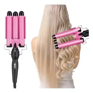 Plancha Pinza De Cabello Ondas De Sirena