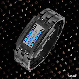 0953-2 RELOJ NEGRO SKMEI BINARIO PEQUEÑO
