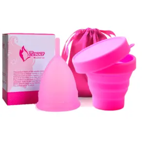 Kit Copa Menstrual + Vaso Esterilizador