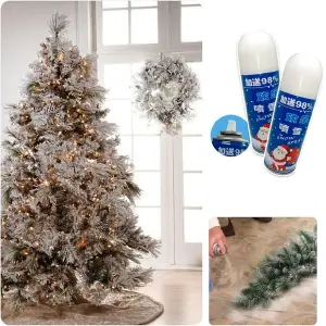 Nieve Artificial Spray X2 unidades