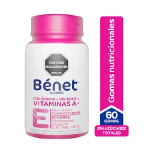 Gomas Colágeno Biotina Vitamina E x 60