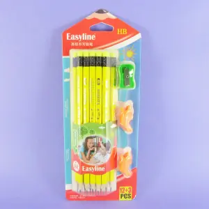 Set de lápices HB easyline x 12 piezas