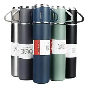Kit de termo 3 tazas en acero inoxidable
